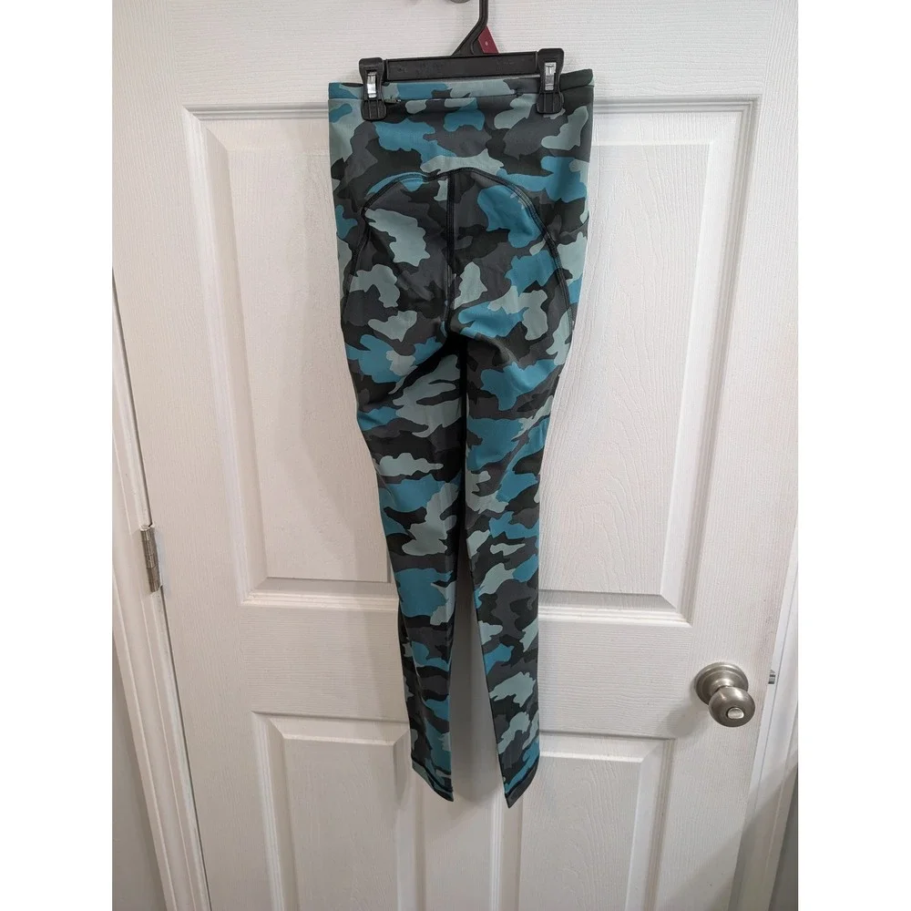 Lululemon Base Pace HR Tight Heritage 365 Camo Tidewater Leggings NWT -‎ Size 0